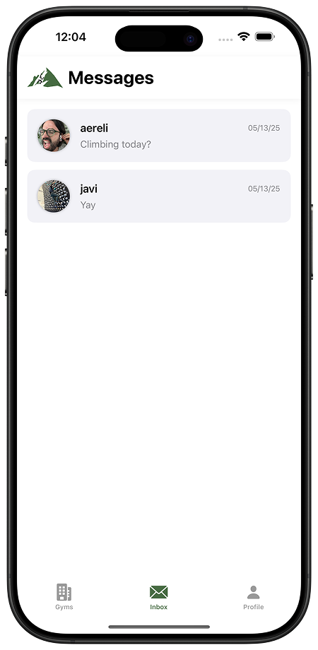 Belay Connect Chat & Coordination
